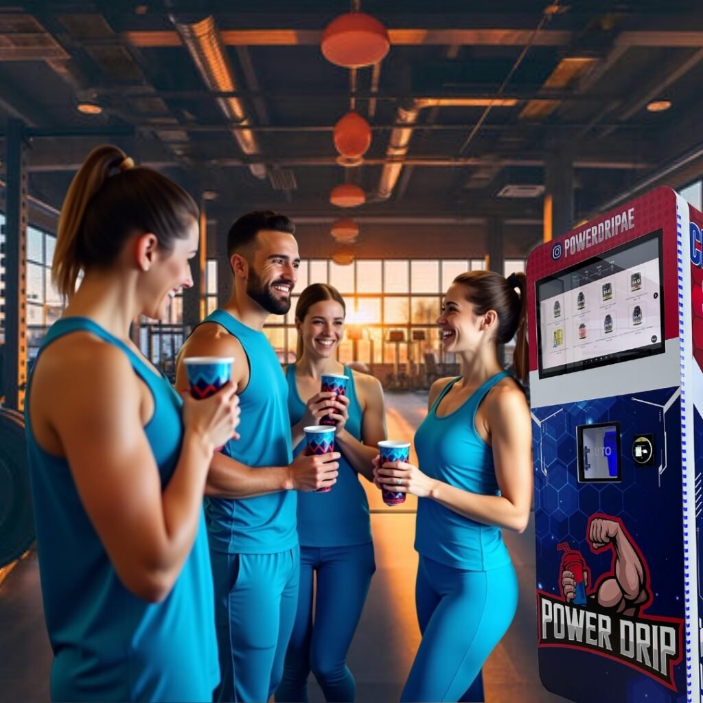protein shake vending machine