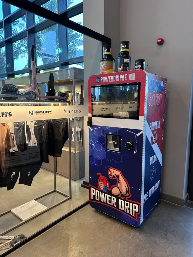protein shake vending machine